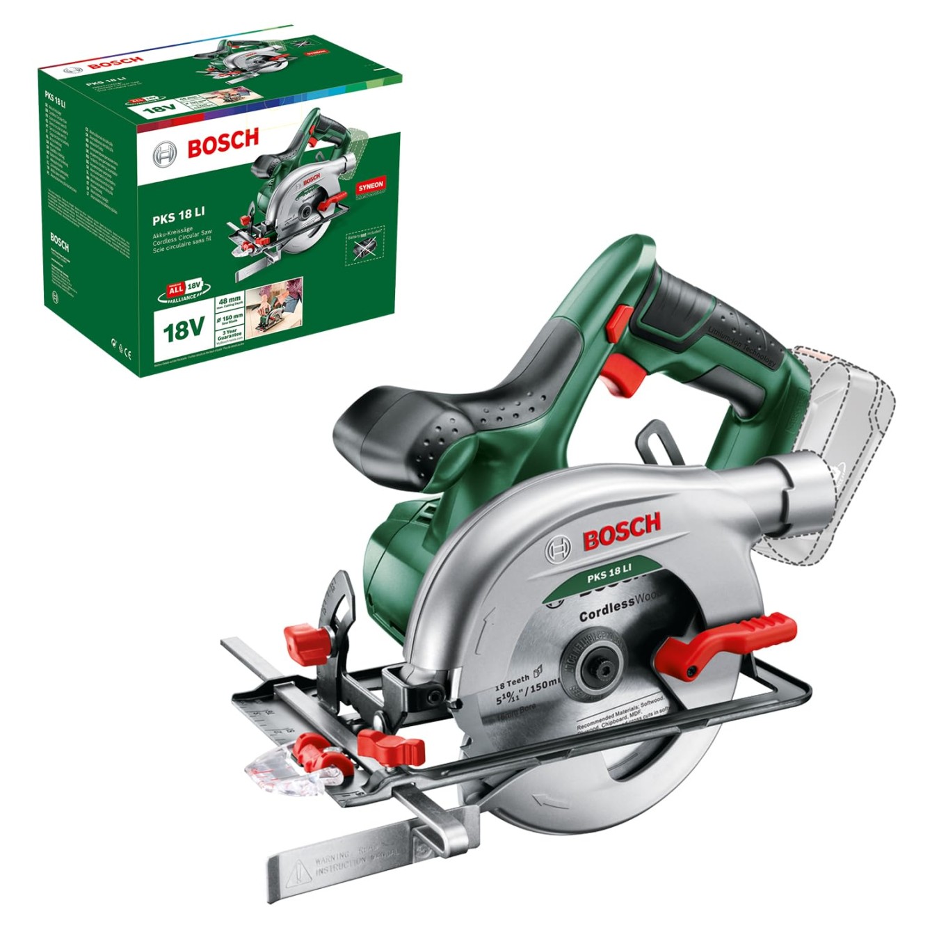 bosch-cordless-circular-saw-pks-li-without-battery-volt-system-in-carton-packaging Cordless Circular Saw Review: Cutting Power Without the Cord picture