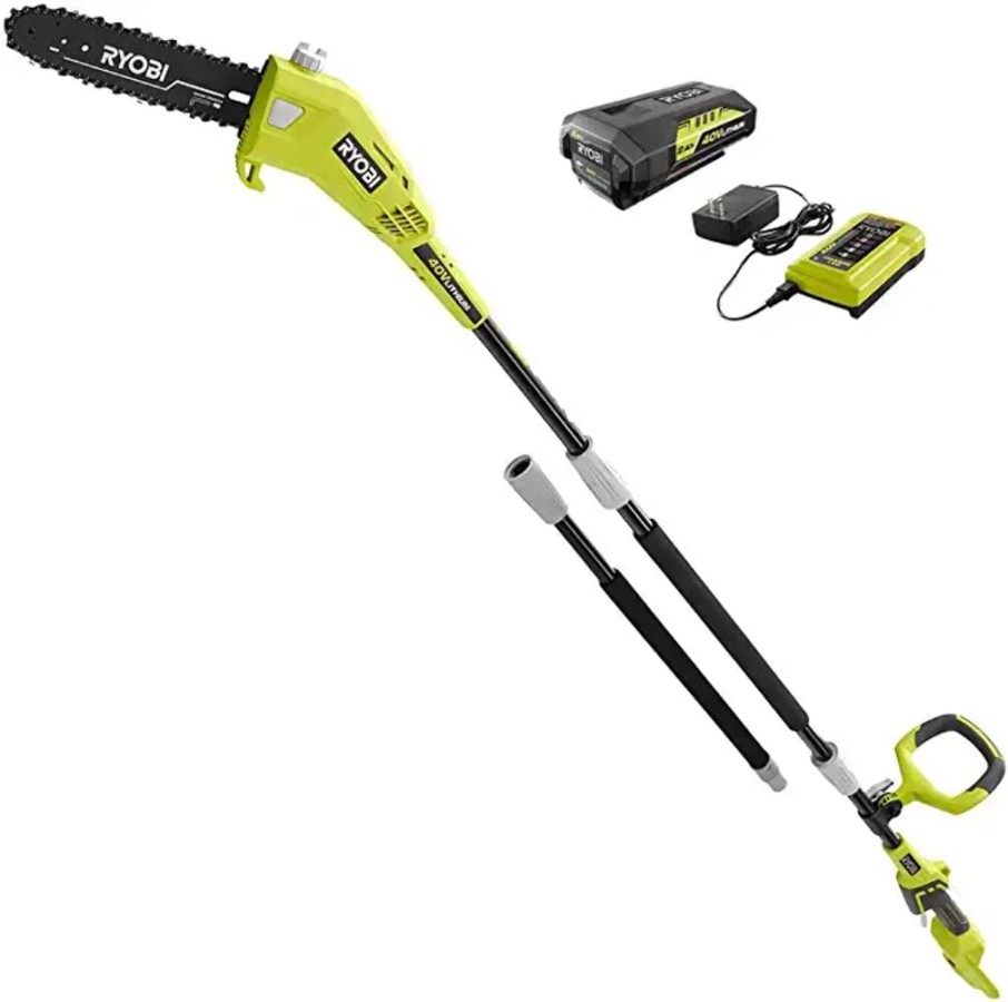 ryobi-ry-in-volt-lithium-ion-cordless-battery-pole-saw-ah-battery-and-charger-included Pole Saw Battery Review: Choosing the Right Power Source for Your Needs picture