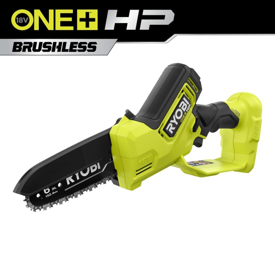 V ONE+ HP " COMPACT BRUSHLESS PRUNING CHAINSAW - RYOBI Tools